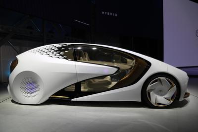 未來汽車觸手可及 2018北京車展豐田Concept-愛i概念車實(shí)拍探秘